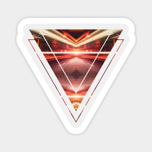 Geometric Street Night Light (HDR Photo Art) XTFORCE-TB Sticker